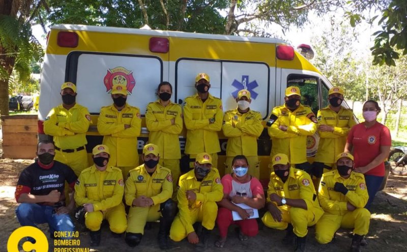 Solidariedade-Bombeiro Civil  promove mais uma ação.