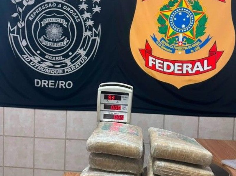 Passageiro é preso com 9 kg de skunk no aeroporto de Porto Velho